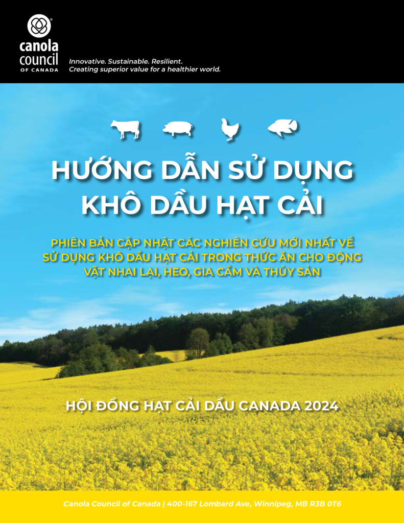 Canolamazing Canola Meal Feed Guide, 7th Edition, Vietnamese Version