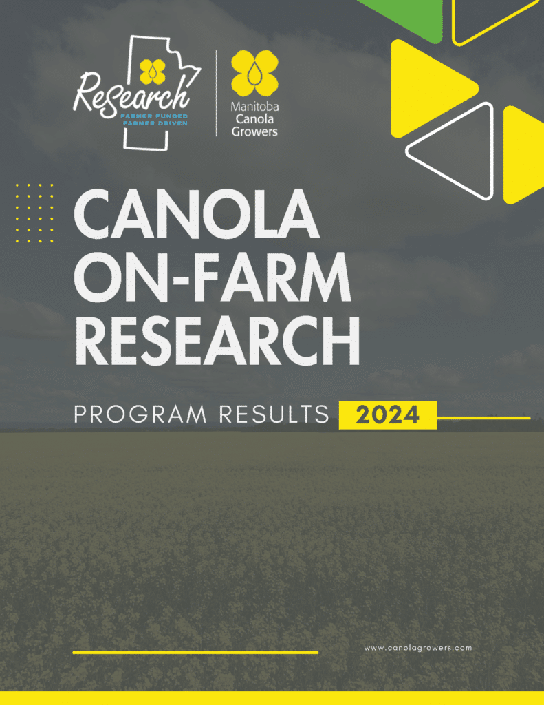 The MCGA On-Farm Research Program's booklet cover page